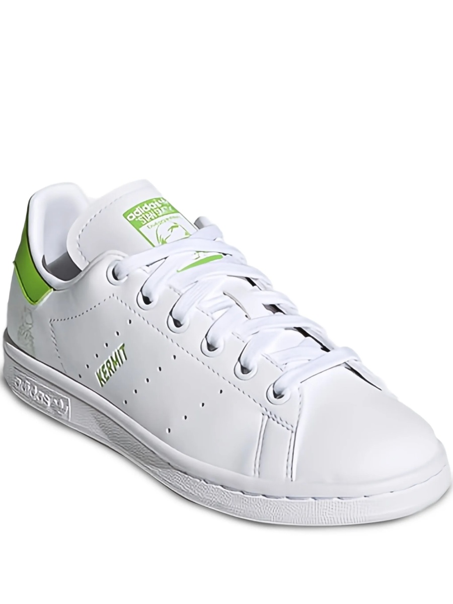 Sneakers adidas Originals stan smith albi din piele - Img 2