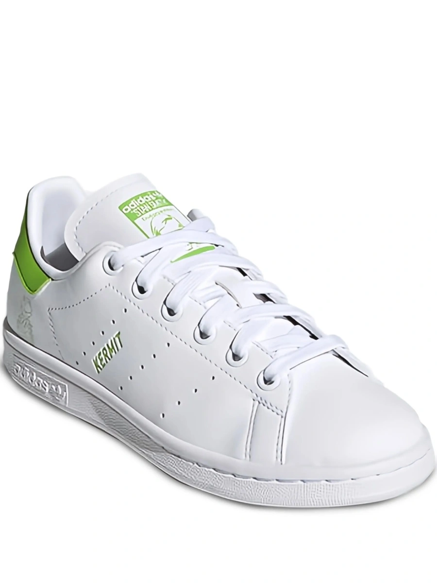 Sneakers adidas Originals stan smith albi din piele - Img 2