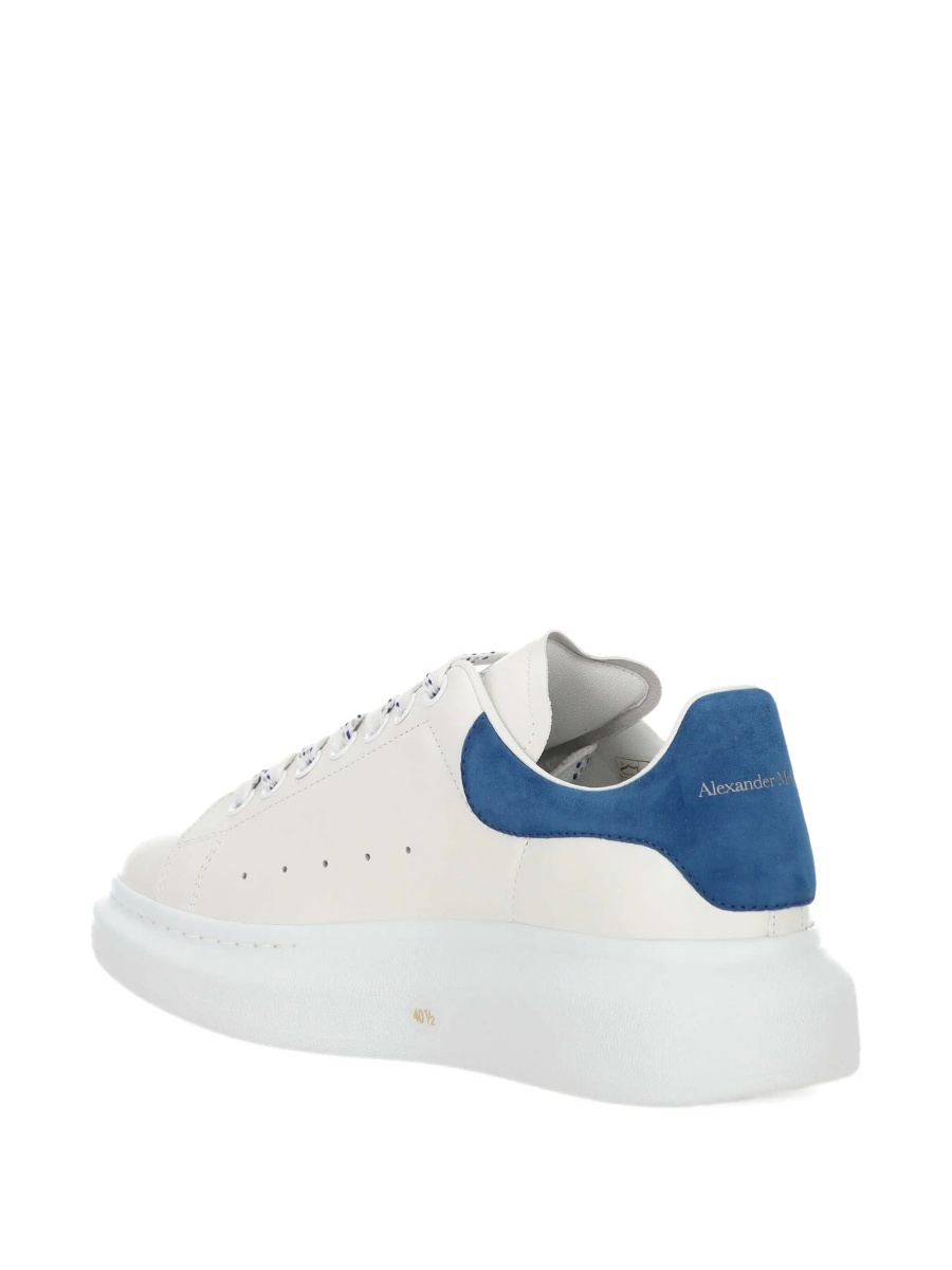 Sneakers Alexander McQueen albi din piele - Img 4