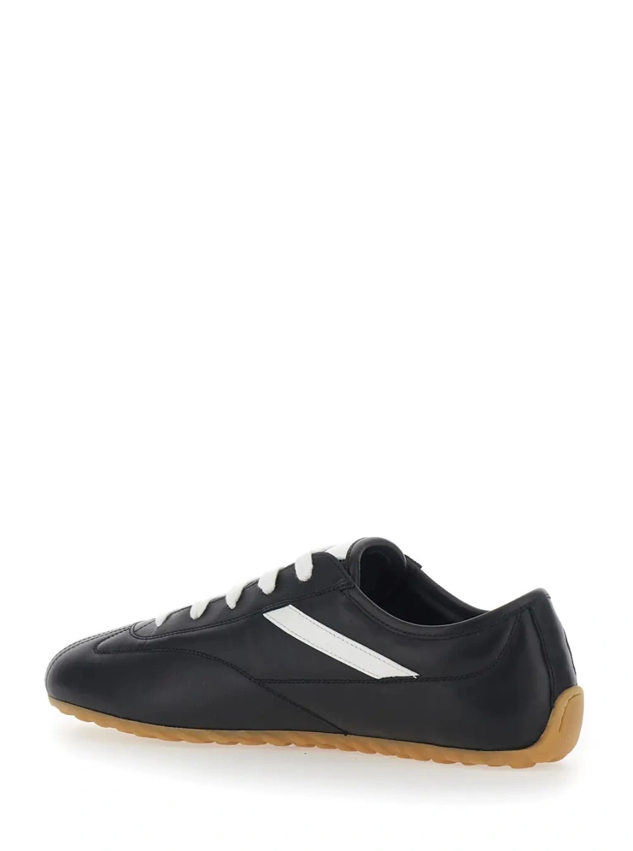 Sneakers Alexander McQueen negri din piele - Img 3