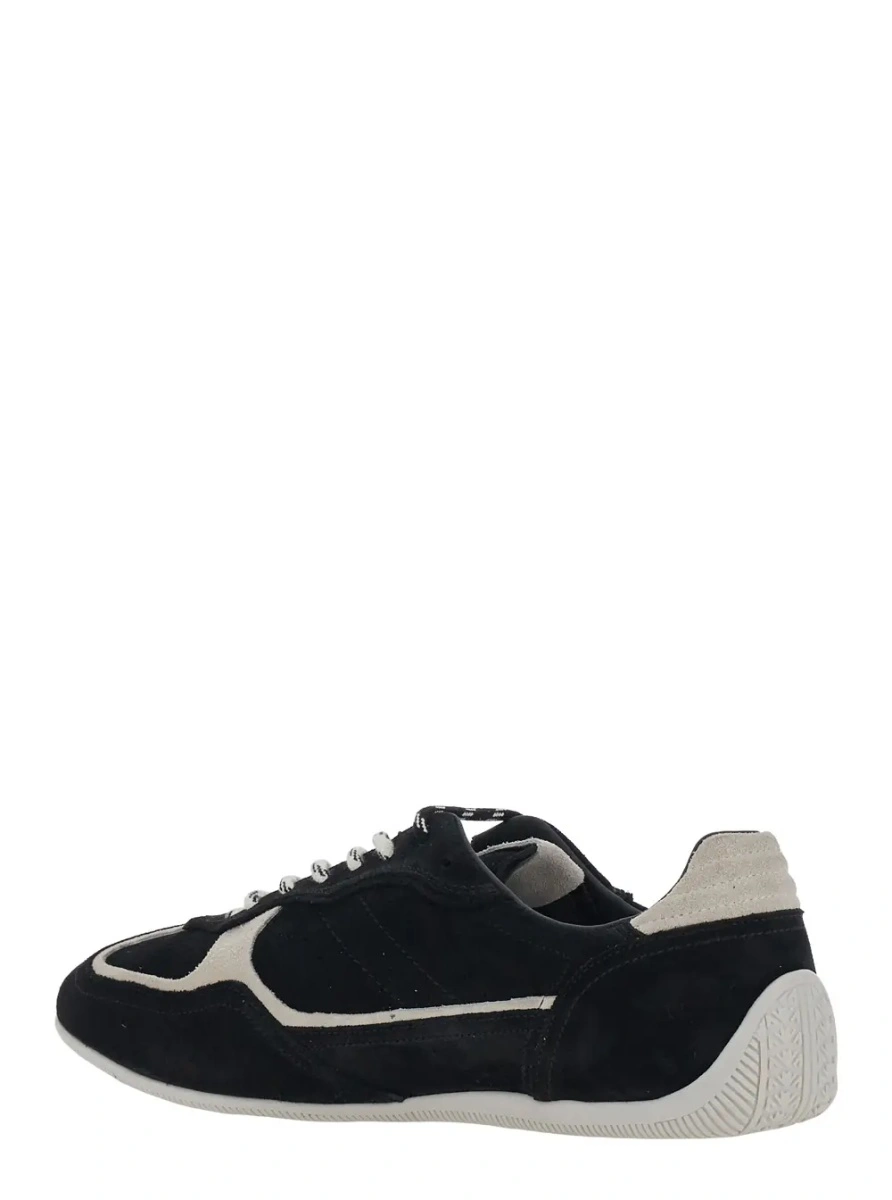 Sneakers Alohas negri din piele intoarsa - Img 3