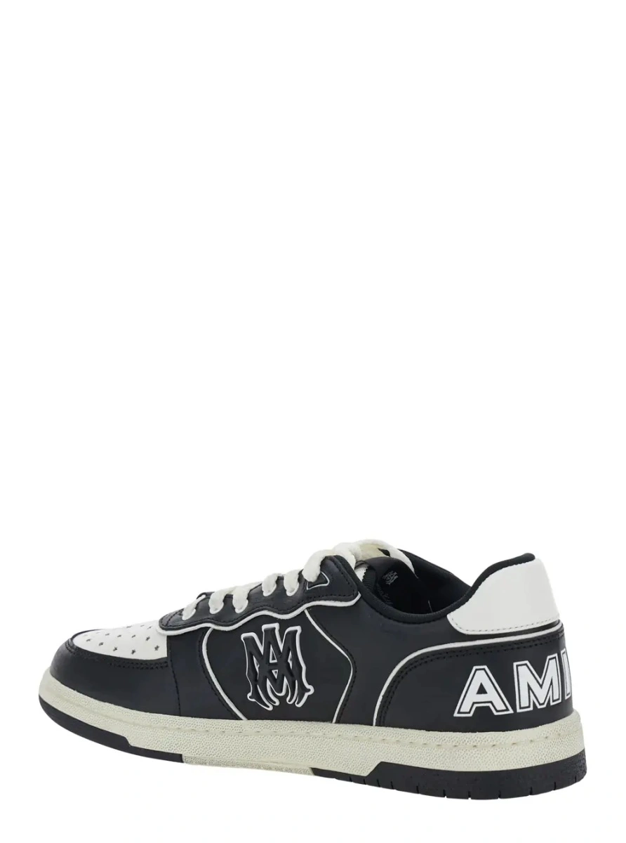 Sneakers AMIRI negri din piele 'NEWPORT' - Img 3
