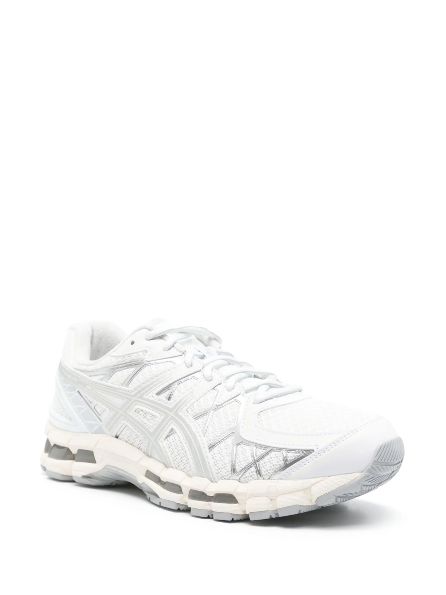Sneakers ASICS albi din poliuretan si material textil - Img 2