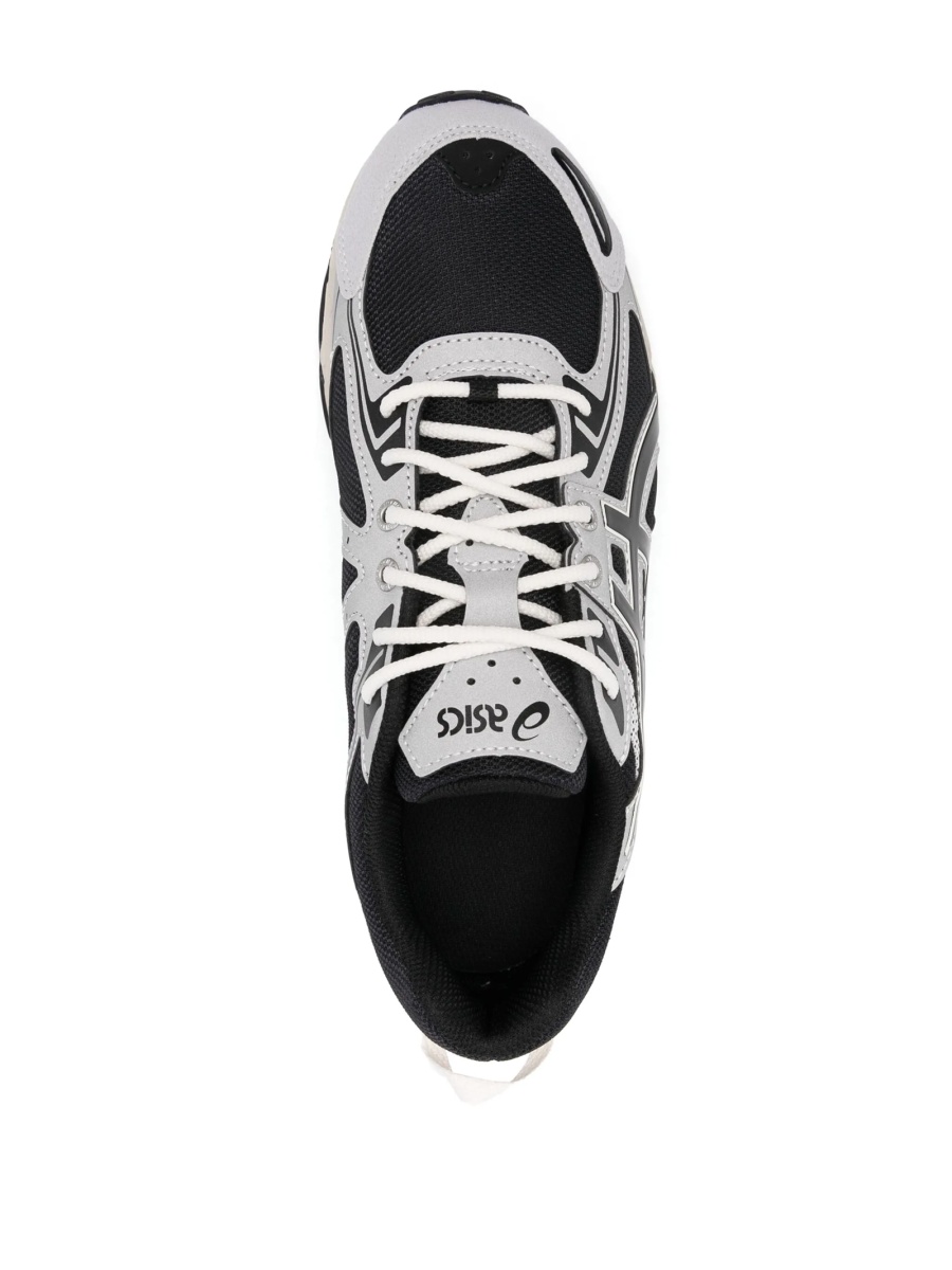 Sneakers ASICS negri din material textil si polyester - Img 4