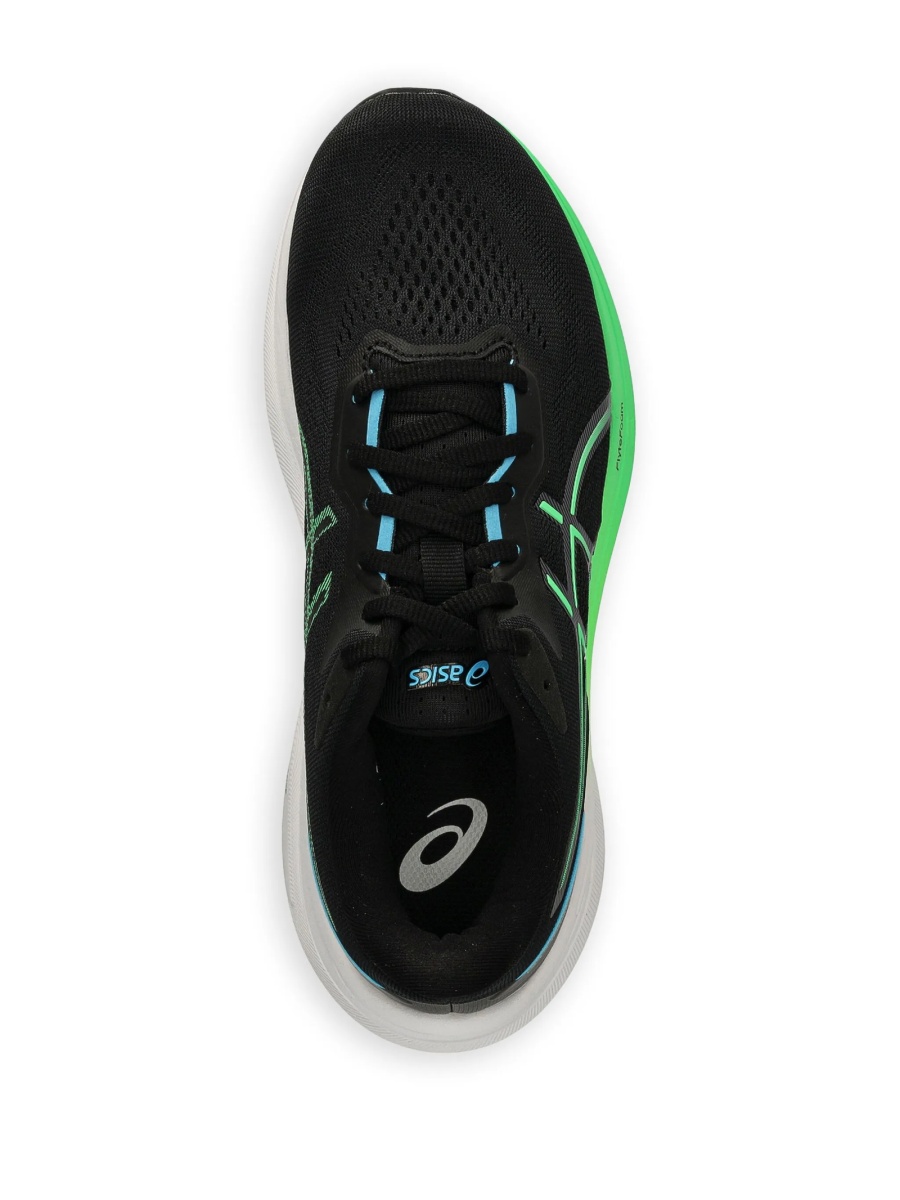Sneakers ASICS negri din poliuretan si material textil - Img 4