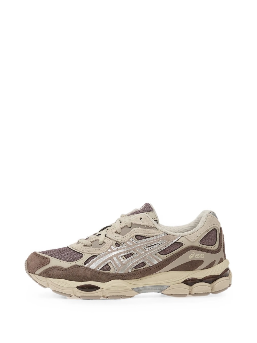 Sneakers ASICS neutri din piele intoarsa - Img 4