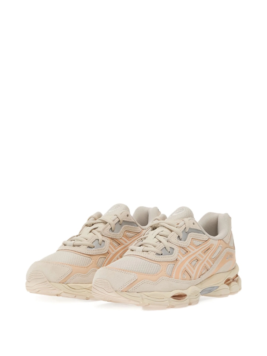 Sneakers ASICS neutri din piele si plasa - Img 2