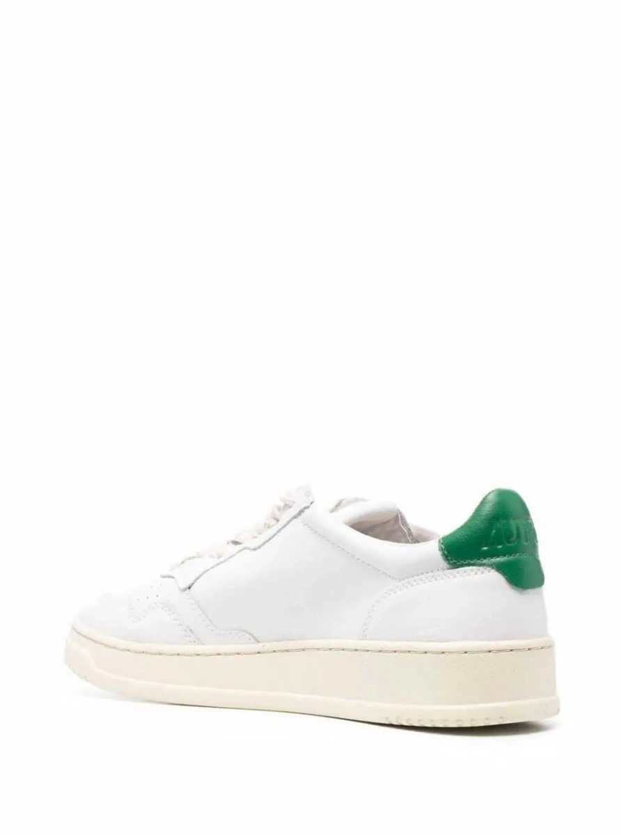 Sneakers AUTRY albi din piele 'Medalist Low' - Img 3