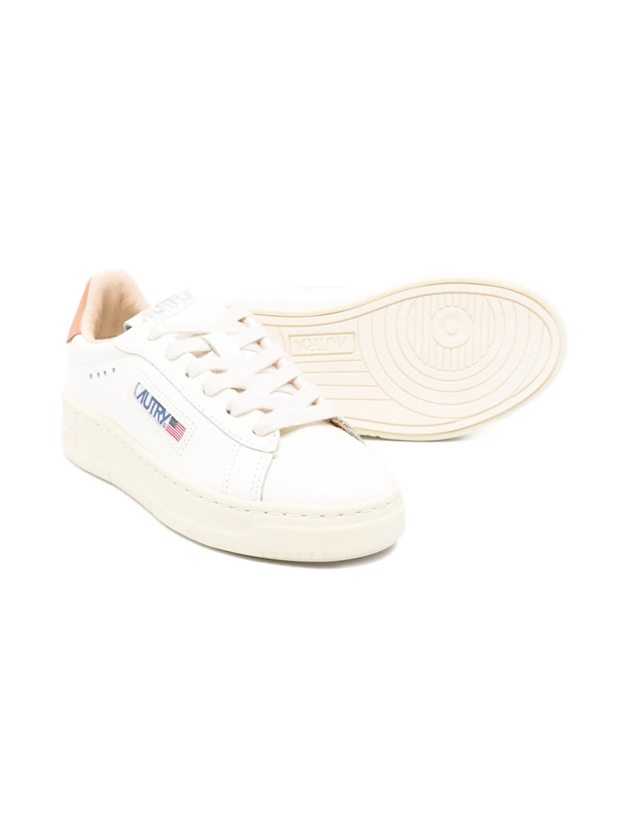 Sneakers AUTRY albi din piele - Img 2