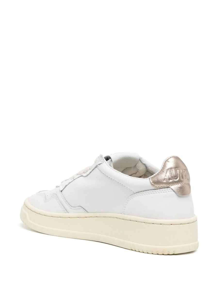 Sneakers AUTRY albi din piele - Img 3