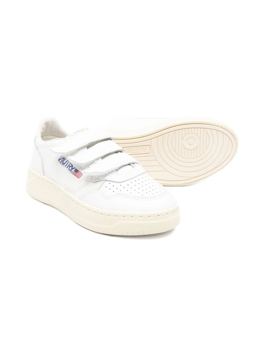 Sneakers AUTRY albi din piele - Img 4