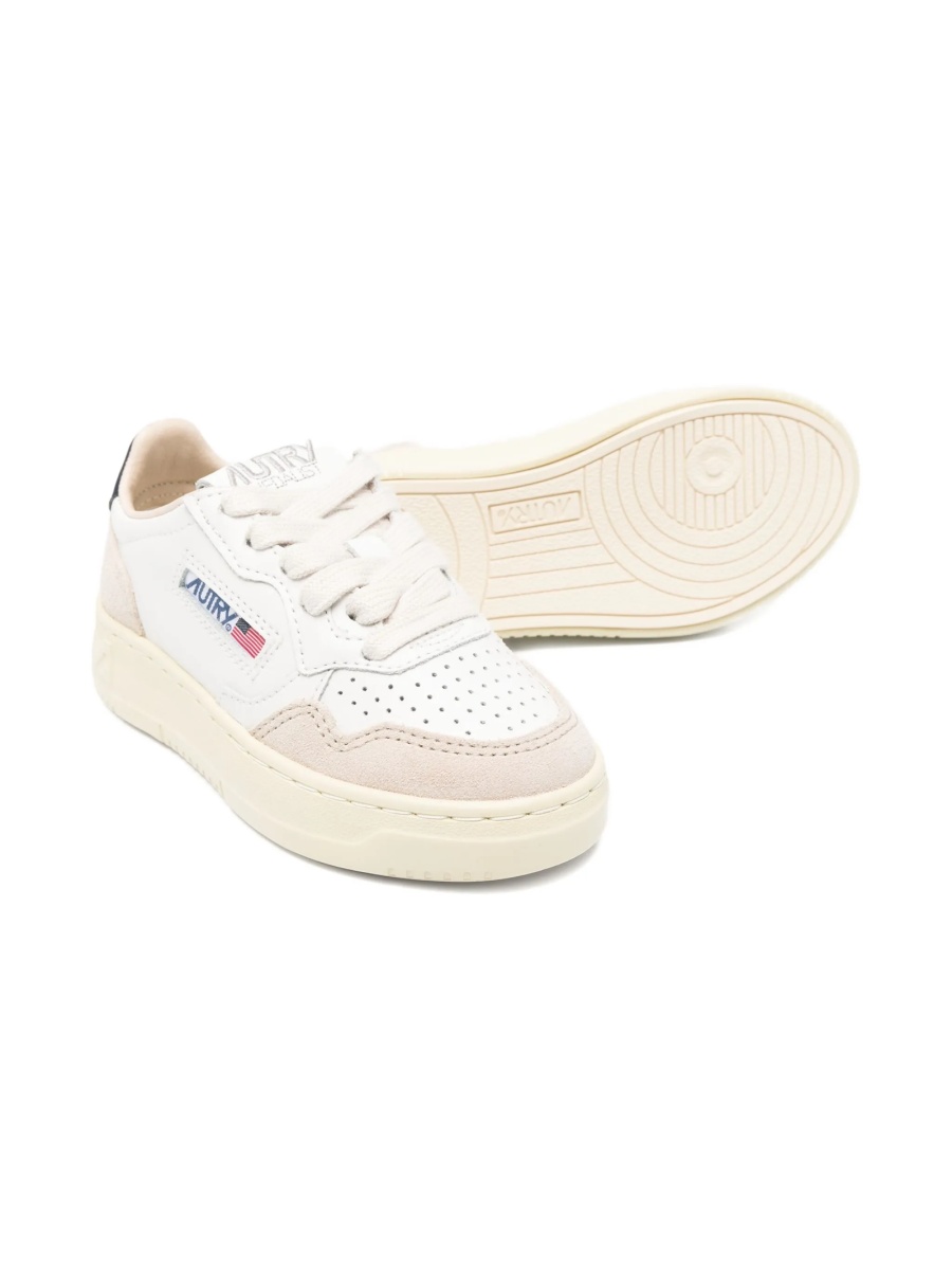 Sneakers AUTRY albi din piele - Img 2