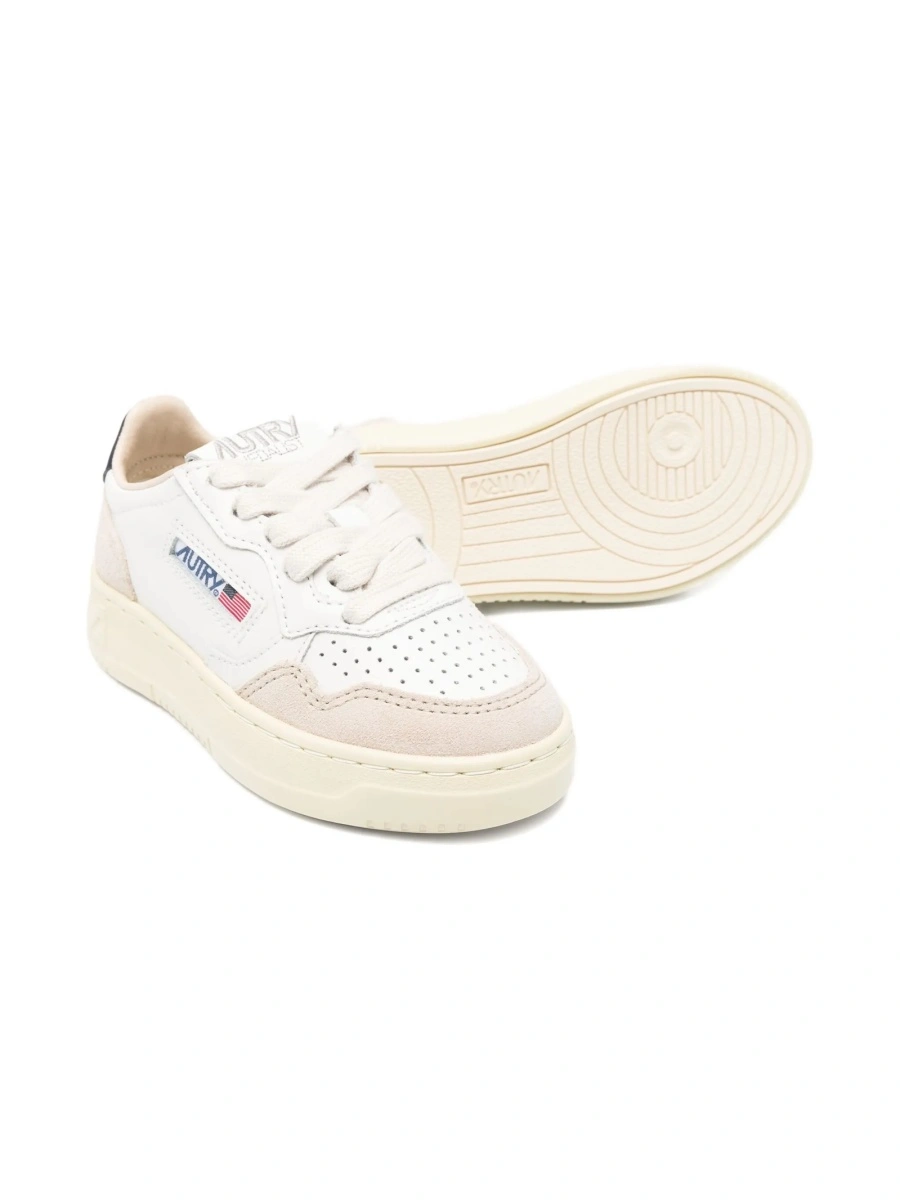 Sneakers AUTRY albi din piele - Img 2