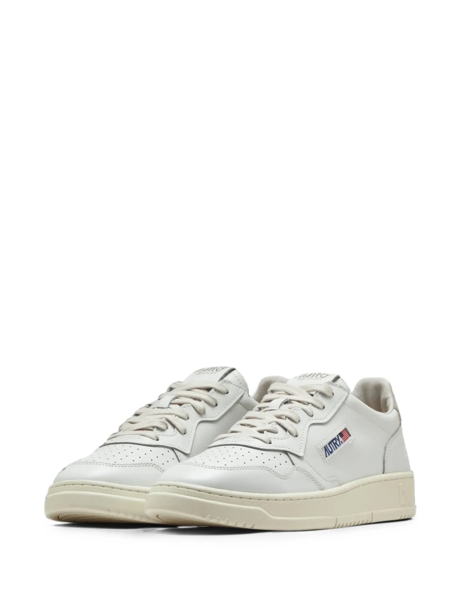 Sneakers AUTRY albi din piele - Img 2
