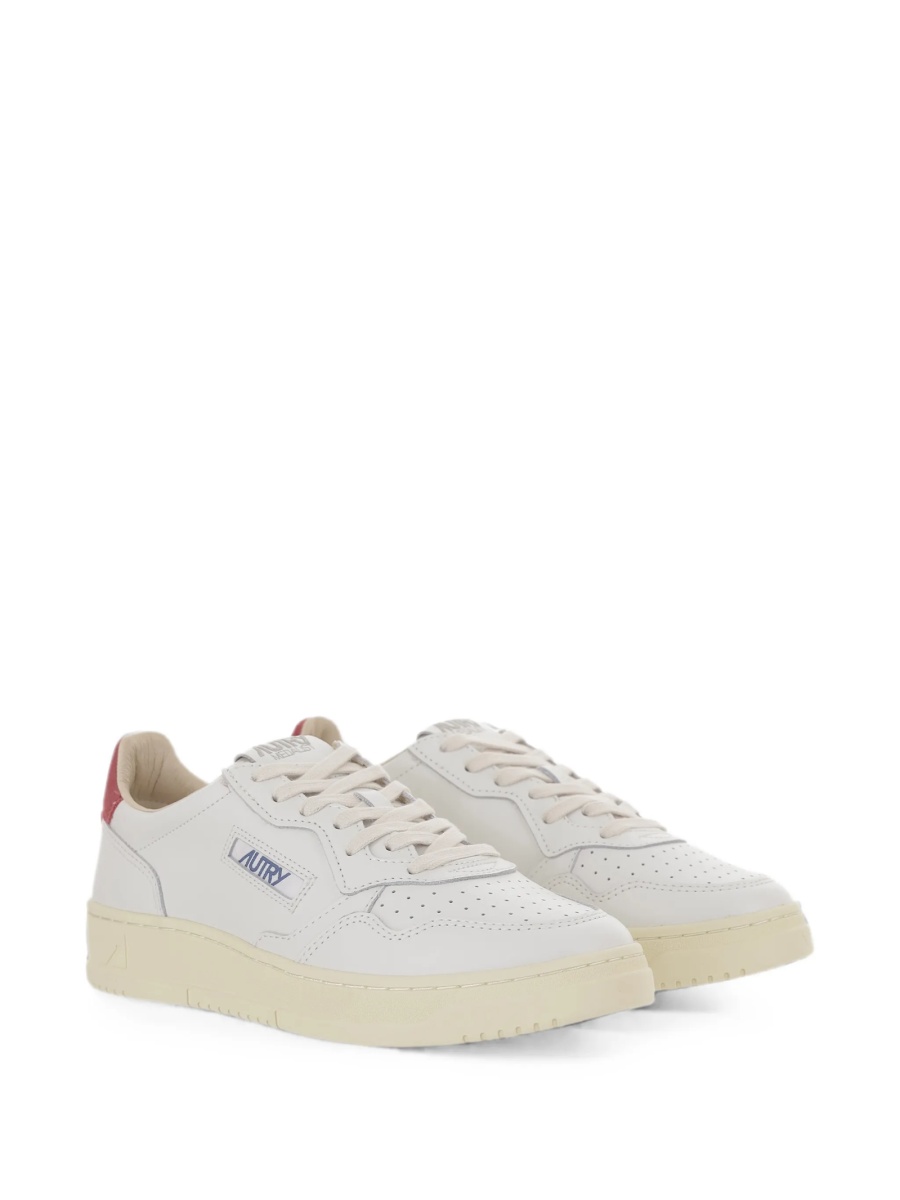 Sneakers AUTRY albi din piele - Img 2
