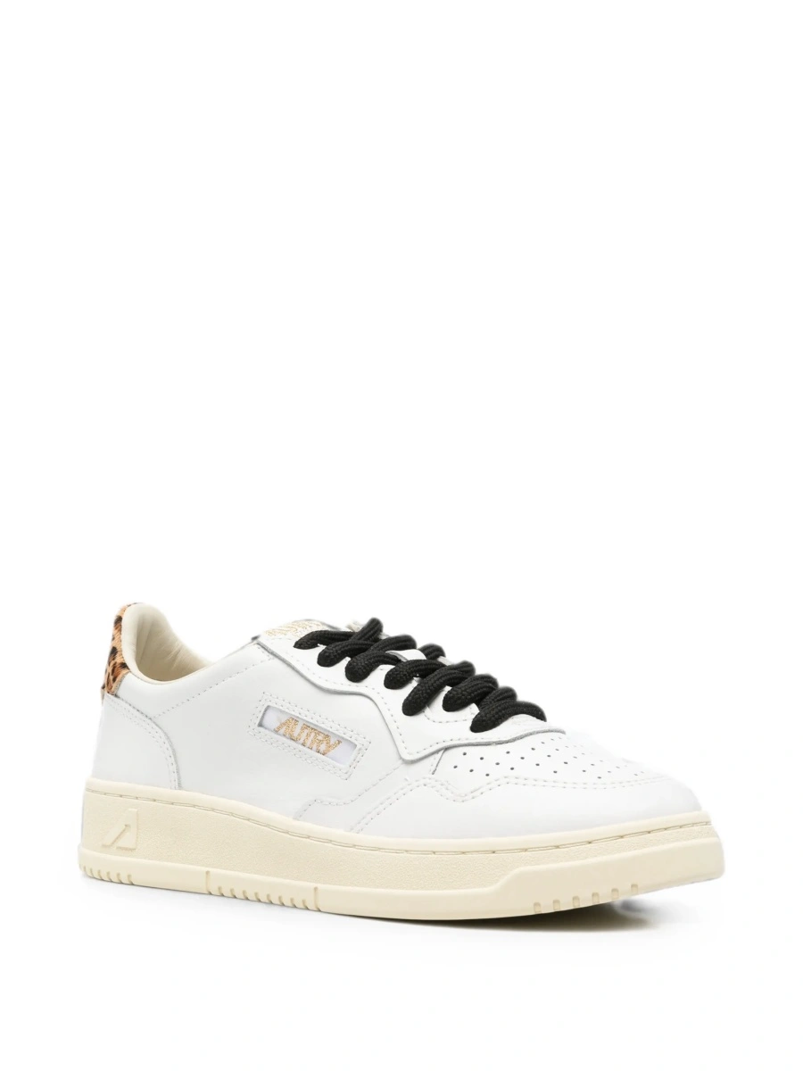 Sneakers AUTRY albi din piele - Img 2