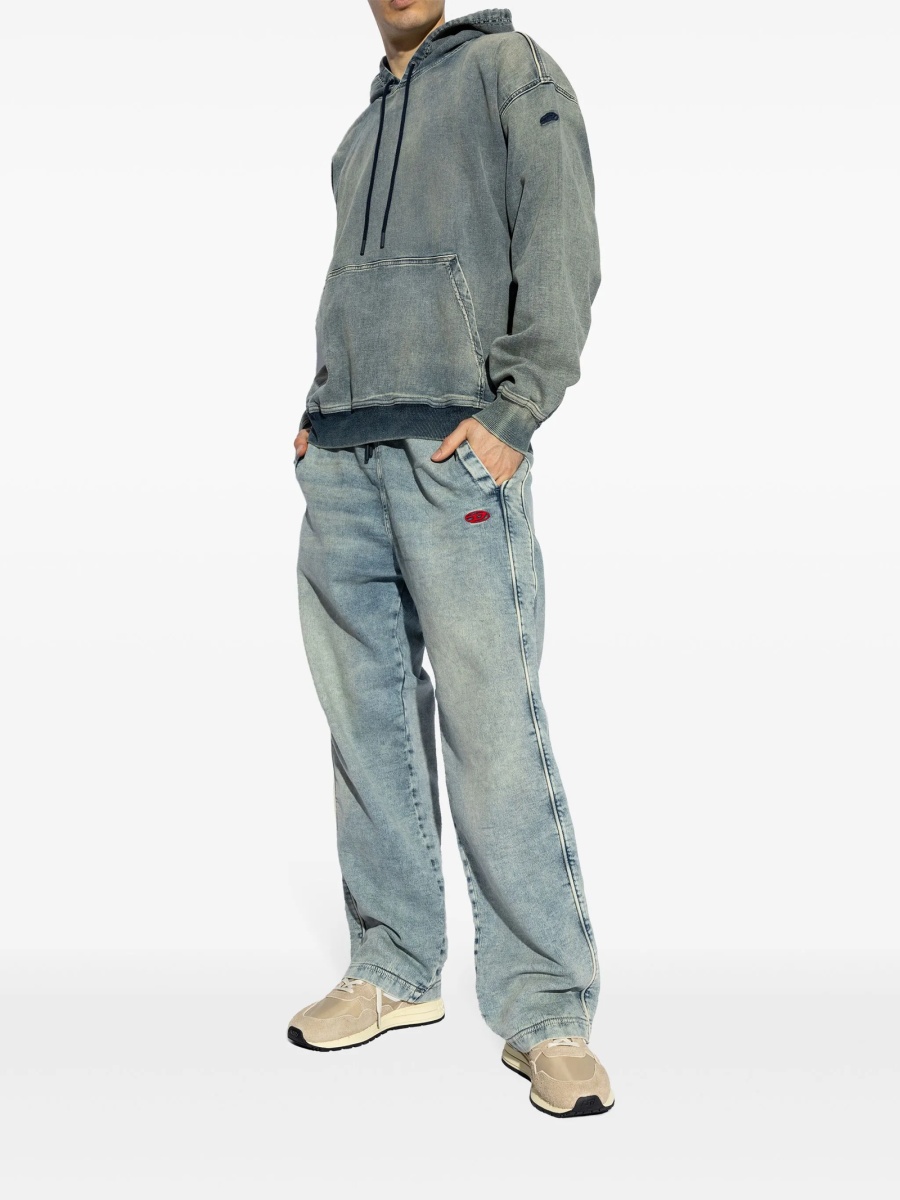 Sneakers AUTRY neutri din material textil si piele intoarsa - Img 5