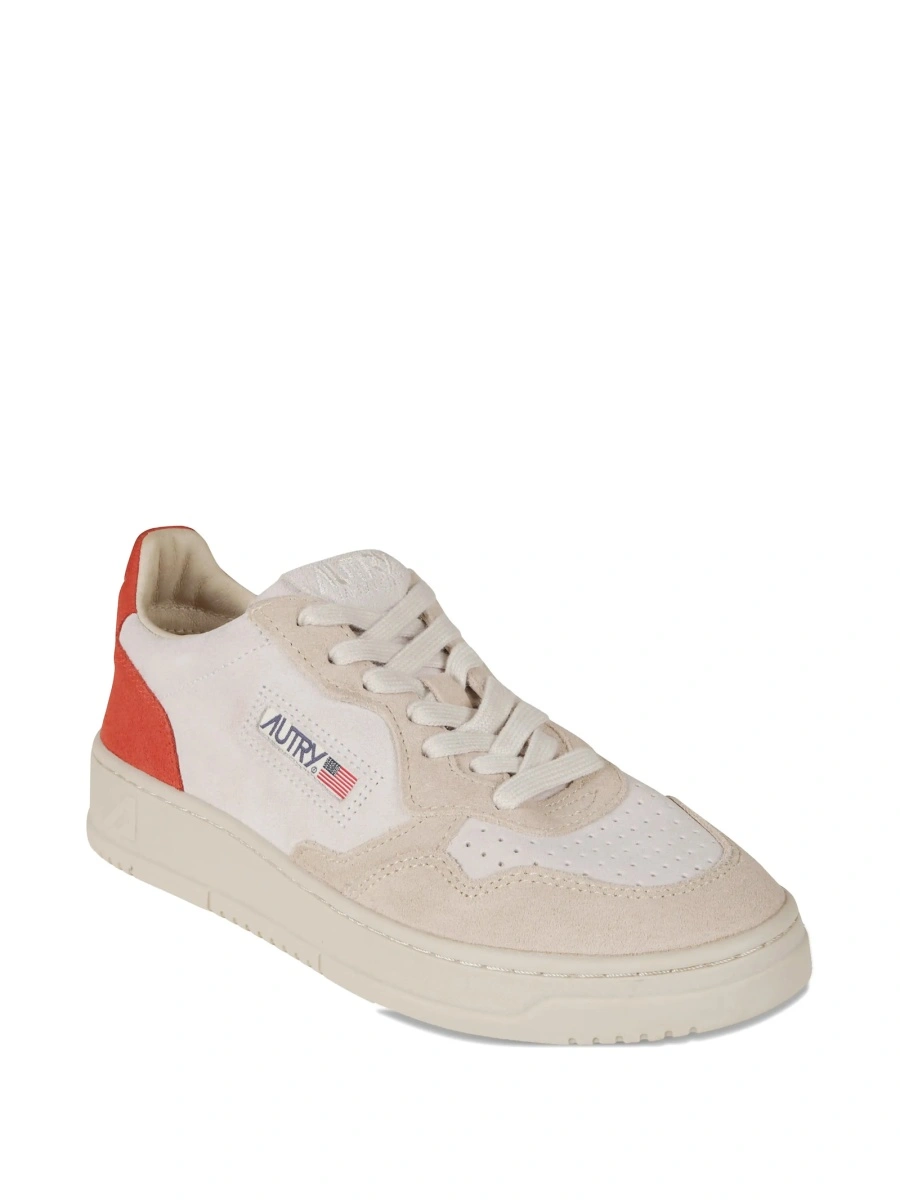 Sneakers AUTRY neutri din piele intoarsa - Img 2