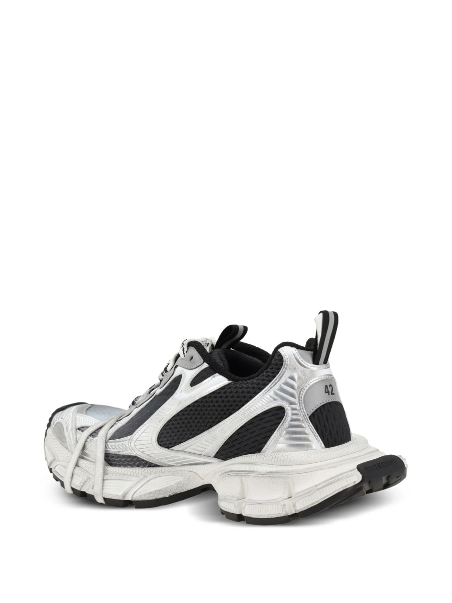 Sneakers Balenciaga 3XL albi din polyester si piele - Img 3