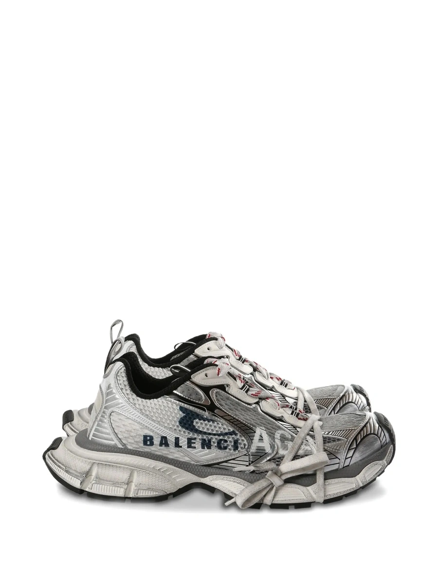 Sneakers Balenciaga multicolor din tesatura tehnica - Img 7