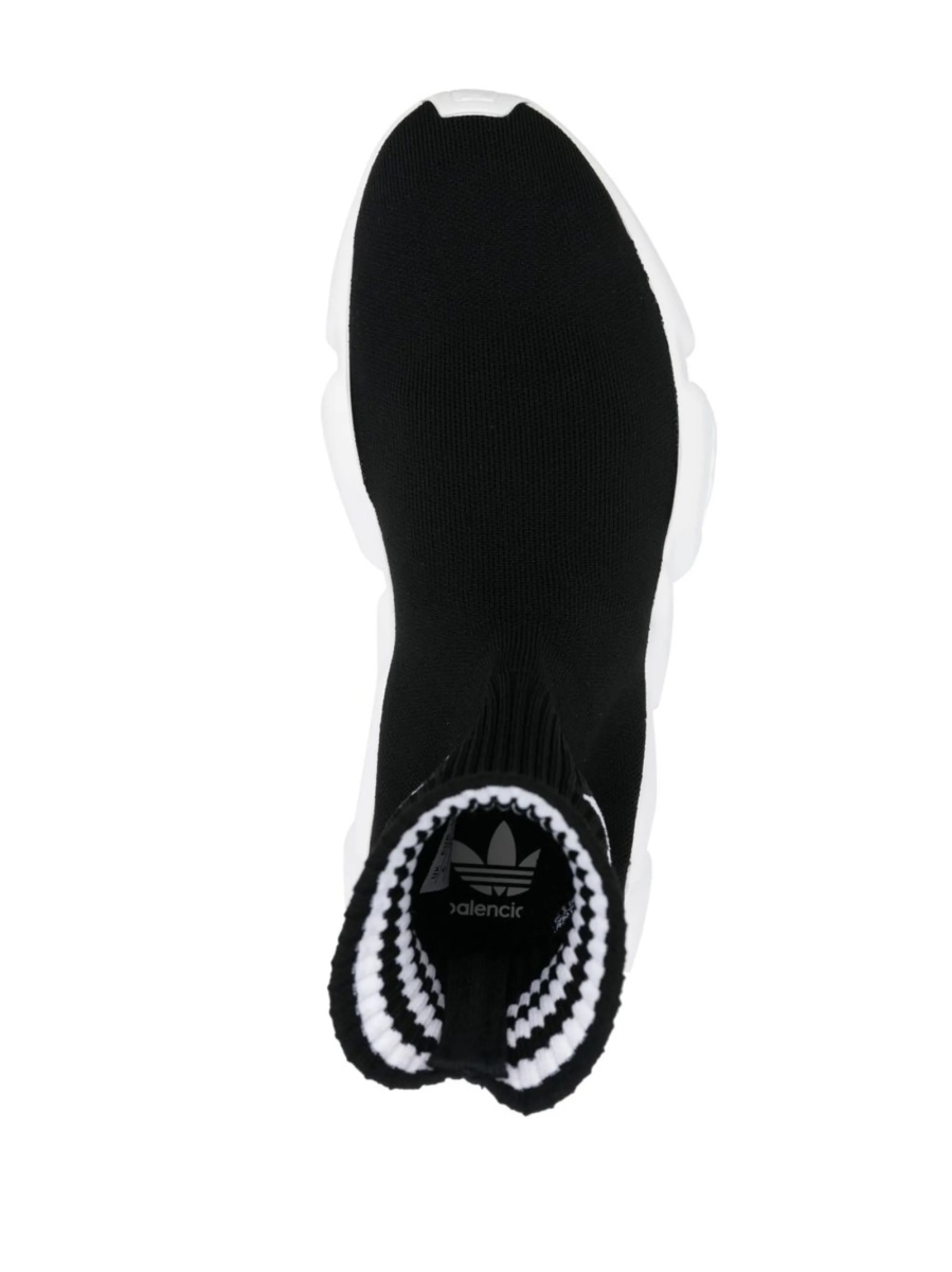 Sneakers Balenciaga Speed negri din material textil - Img 4