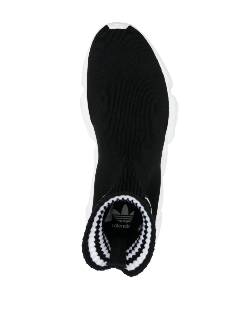 Sneakers Balenciaga Speed negri din material textil - Img 4