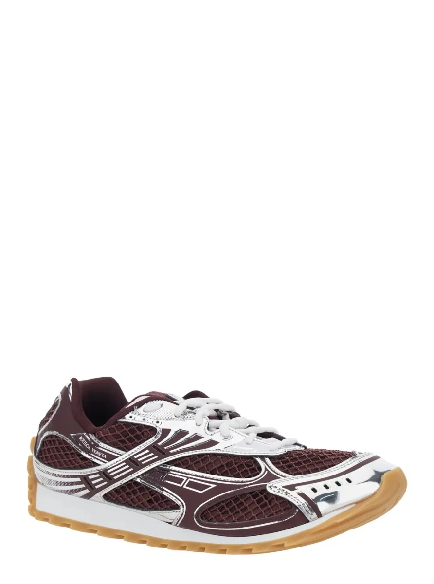 Sneakers Bottega Veneta mov din tesatura tehnica - Img 2