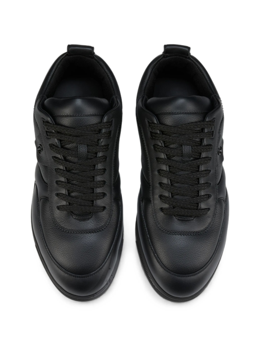 Sneakers Christian Louboutin negri din piele - Img 4