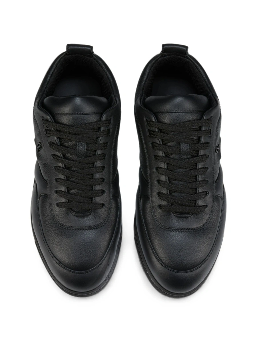 Sneakers Christian Louboutin negri din piele - Img 4