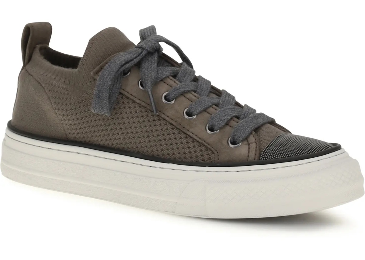 Sneakers Cotton knit and suede Sneakers - Img 2