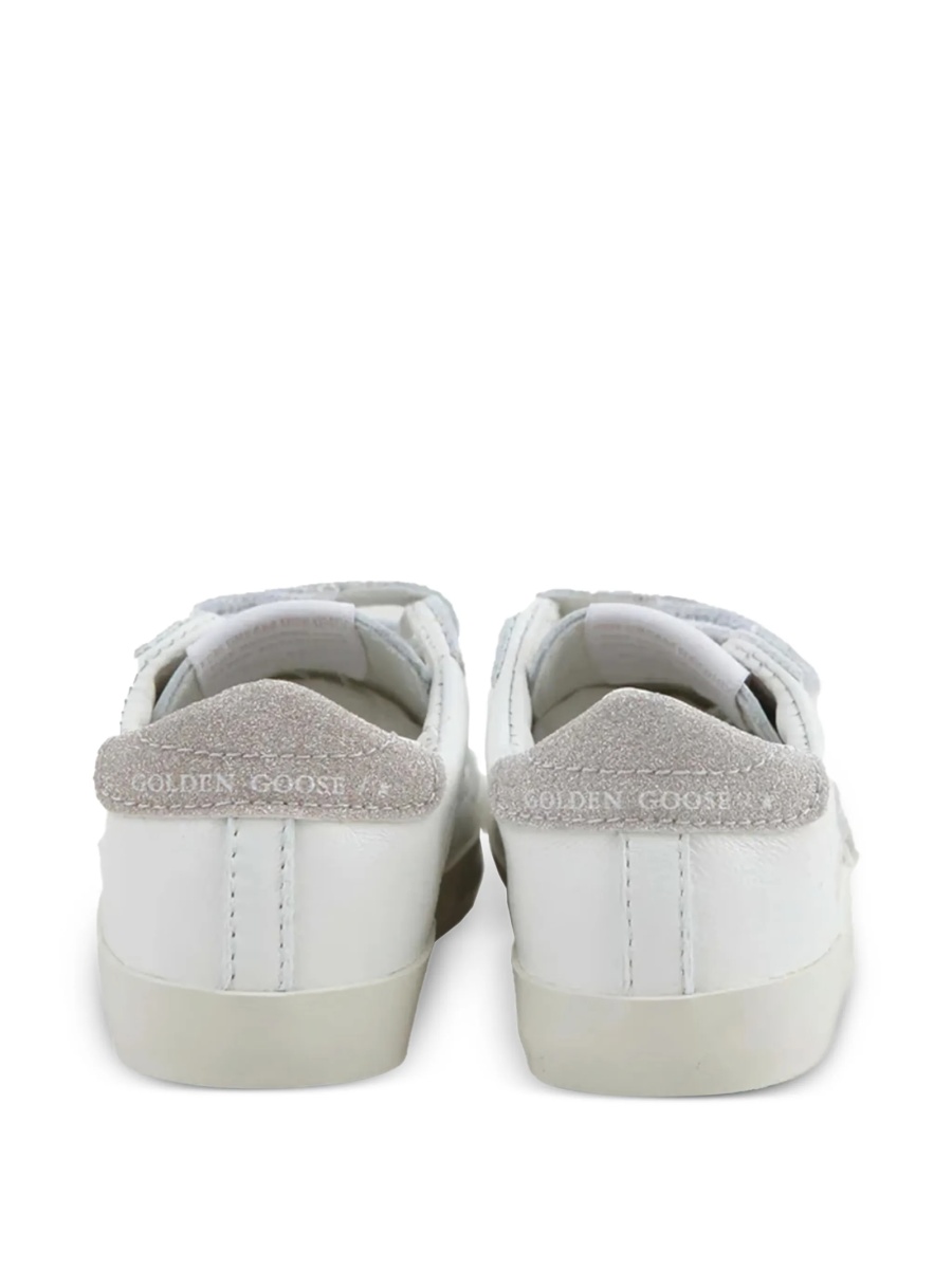 Sneakers Golden Goose albi din poliuretan si poliamida - Img 4