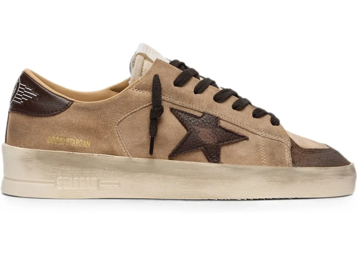 Sneakers Golden Goose 'Stardan' din piele intoarsa - Img 9