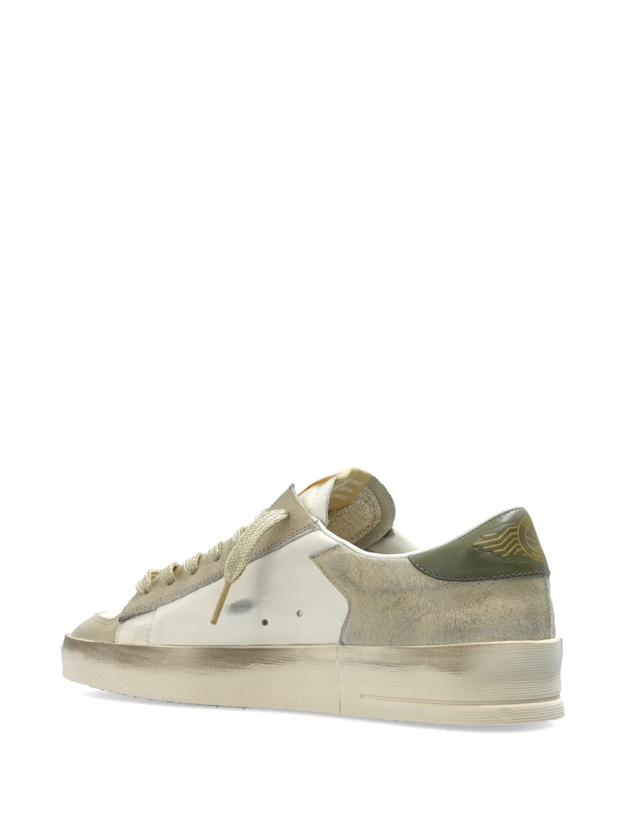 Sneakers Golden Goose stardan neutri din piele - Img 4