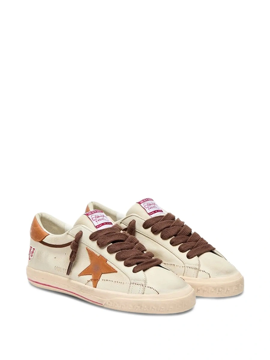 Sneakers Golden Goose 'Superstar' albi 'SUPER STAR NABUK' - Img 5