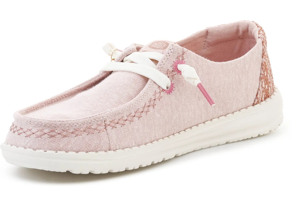 Sneakers HEYDUDE WENDY BREAK SURF JERSEY ROSE DUST/MULTI - Img 3