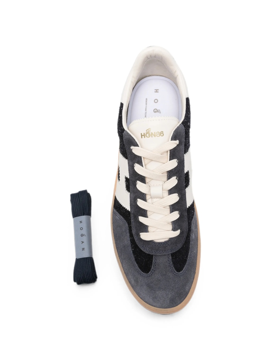 Sneakers Hogan albastri din piele intoarsa - Img 4