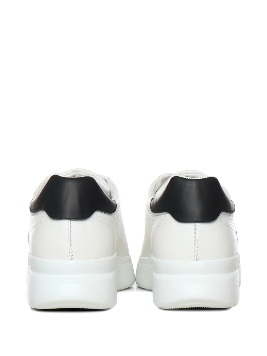 Sneakers Hogan albi din piele - Img 3