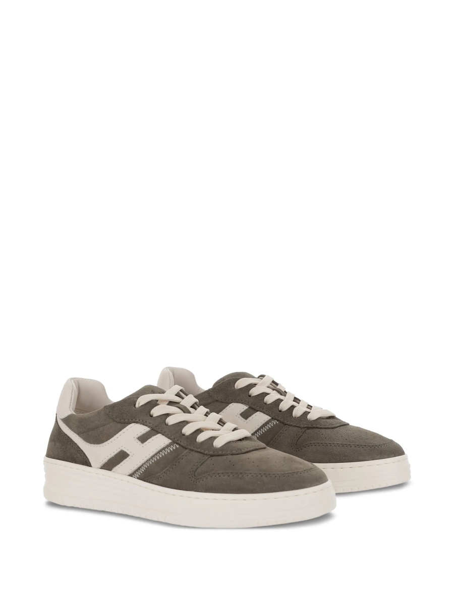 Sneakers Hogan maro din piele - Img 2
