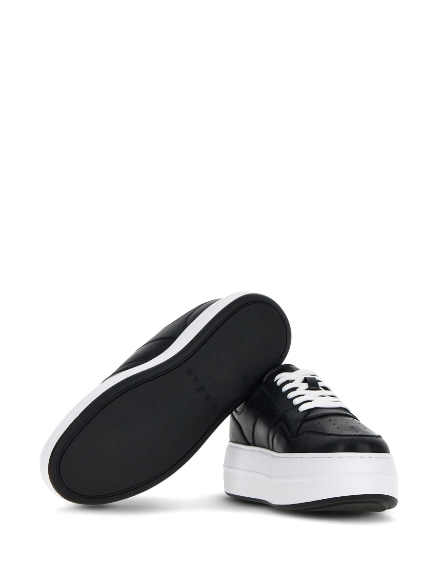 Sneakers Hogan negri din piele - Img 4