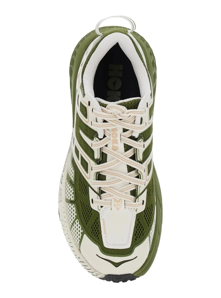 Sneakers Hoka One One 'Speedgoat' verzi din material textil - Img 3