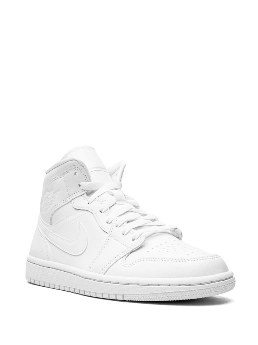 Sneakers Jordan air jordan 1 albi din piele - Img 2