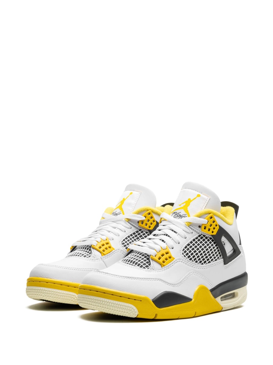 Sneakers Jordan air jordan 4 albi din tpu si piele - Img 5