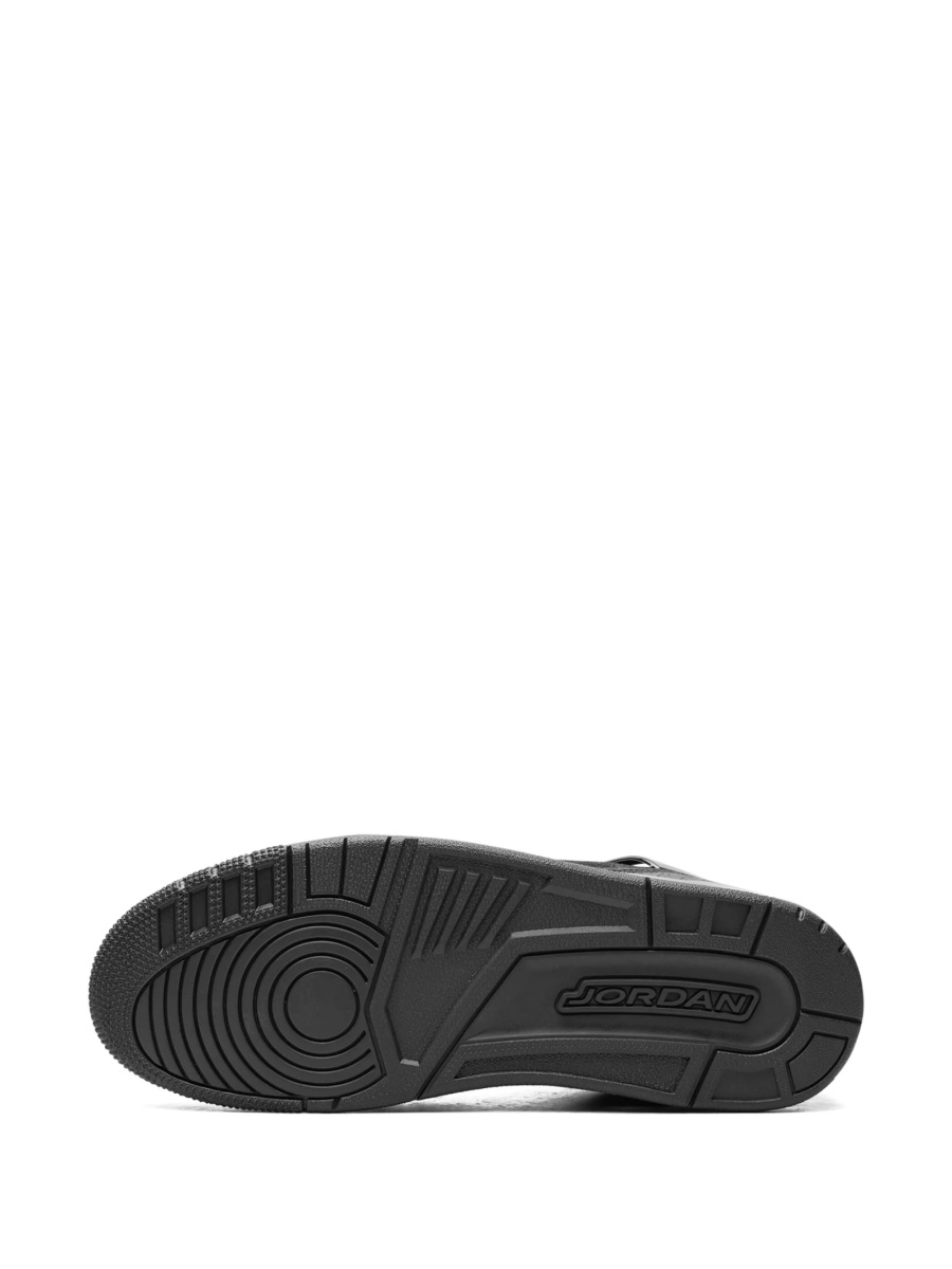 Sneakers Jordan negri din piele intoarsa - Img 4