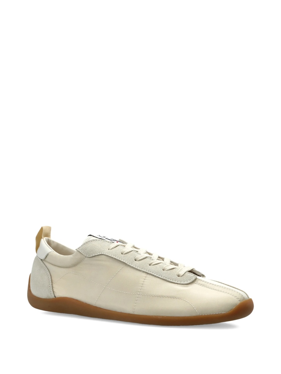 Sneakers Kenzo neutri din poliamida si piele intoarsa - Img 2