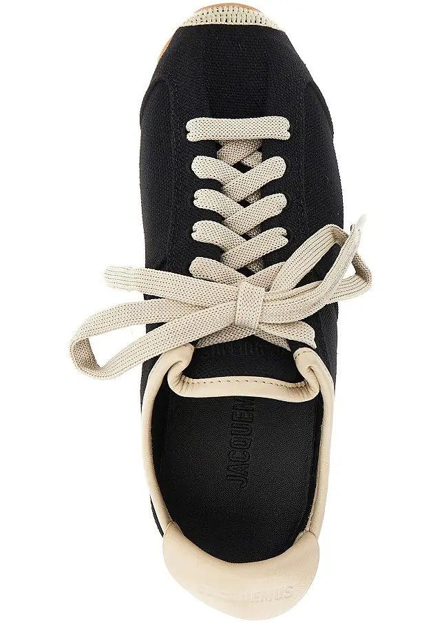 Sneakers 'Les Tennis' leather and canvas sneakers - Img 4