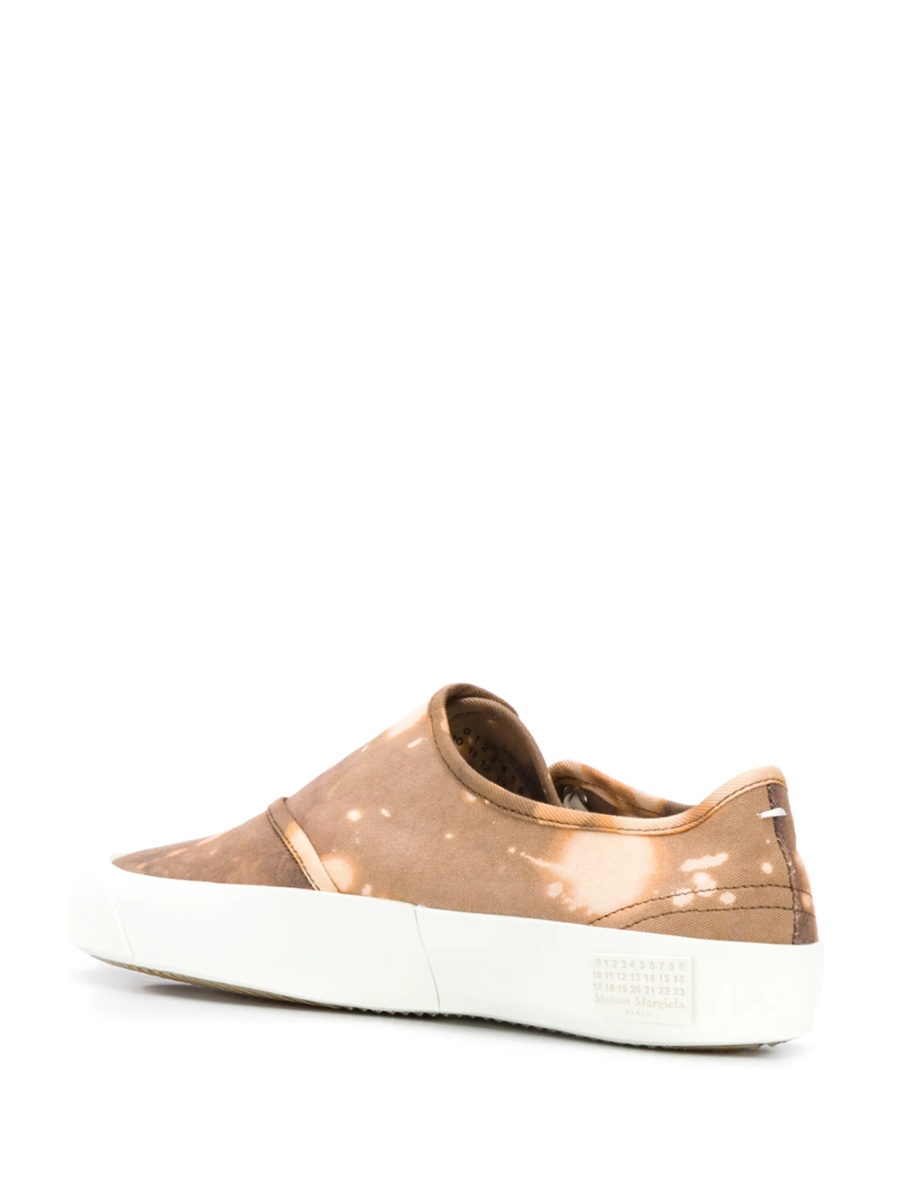 Sneakers Maison Margiela maro din material textil - Img 3
