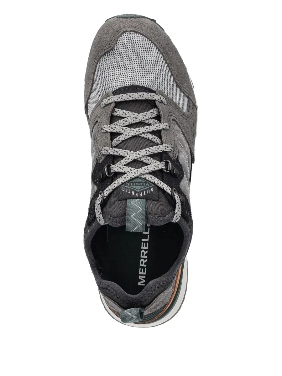 Sneakers Merrell gri din nylon si piele intoarsa - Img 3