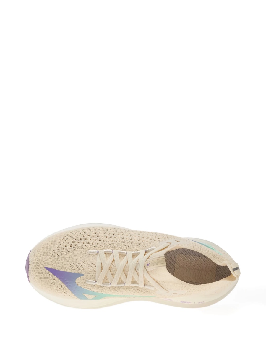 Sneakers Mizuno neutri din material textil - Img 4