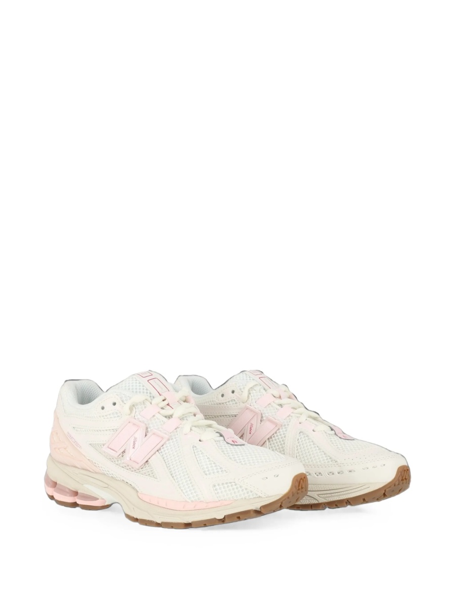 Sneakers New Balance 1906R albi din plasa si poliuretan - Img 2