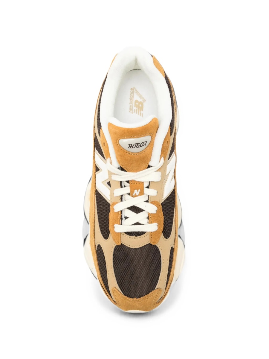 Sneakers New Balance 991 maro din plasa si piele intoarsa - Img 4